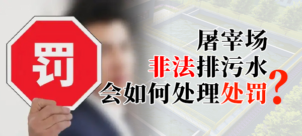 食品屠宰場非法排污水怎么處理呢？
